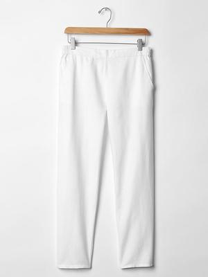 Linen jogger pants