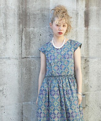 15AW リバティプリント ワンピース