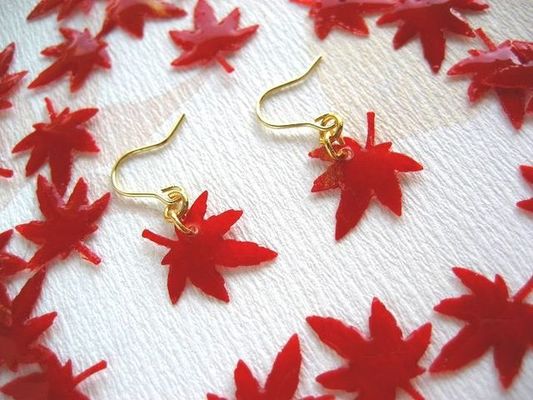 もみじのピアス－紅－_232