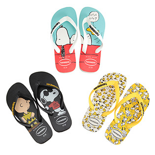 ハワイアナス PEANUTS サンダルシリーズ