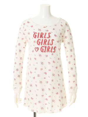 ガールズフラワーミニドレス