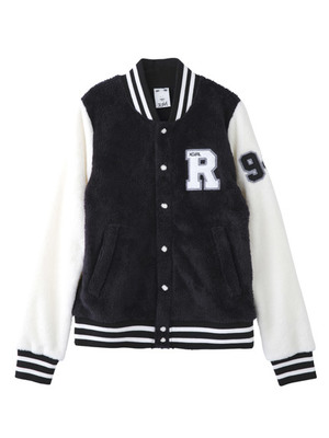 FLUFFY STADIUM JACKET