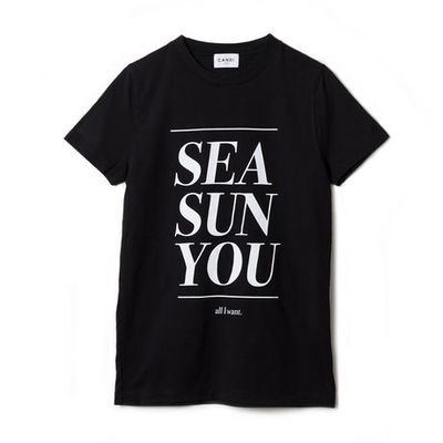 SEA SUN YOU T - BLACK