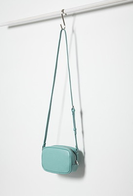 フェイクレザーミニショルダーバッグ