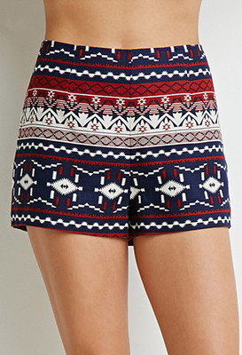 サウスウエスタンプリントショートパンツ