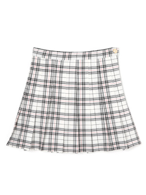 プリーツミニスカート