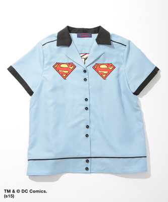 SUPERMAN ボウリングシャツ