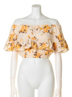 ボタニカルフラワートップス/snidel