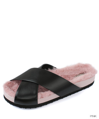 ★WEB STORE先行予約★フットベッドファーサンダル/ES4722/R[0815]