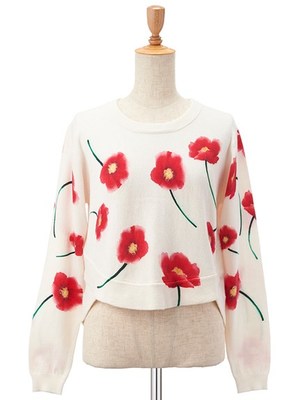 Supreme.La.La. (シュープリーム ララ)  ハナガラニットトップス