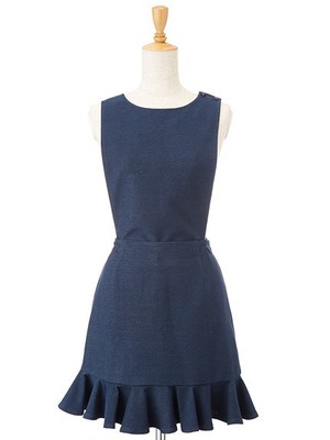 Supreme.La.La. (シュープリーム ララ)  スソフリル2wayジャンスカ