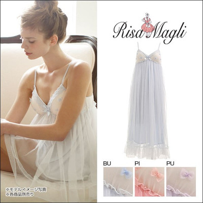 リサマリ Ｒｉｓａ Ｍａｇｌｉ ルームウェア キャミ マキシ ワン