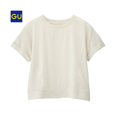 （GU）ボクシークロップドスウェット