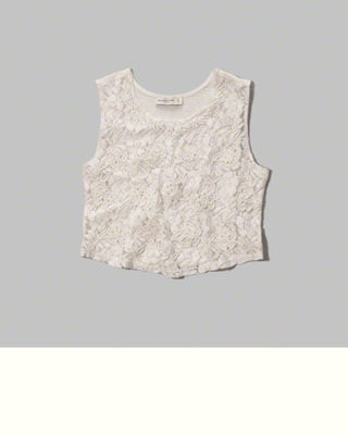 JESSICA LACE CROP TOP