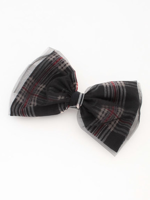 Oオーガンジーxチェックバレッタ