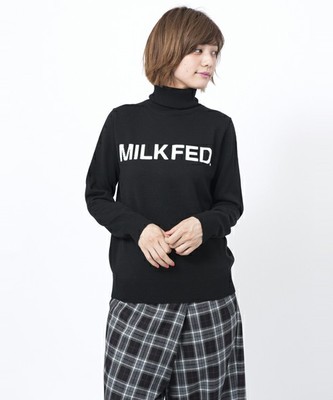 INTARSIA TURTLENECK SWEATER