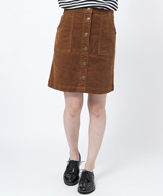 FRONT BUTTON SKIRT