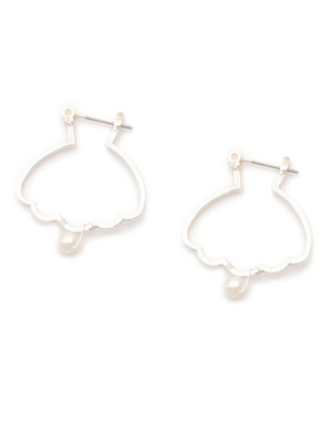 シェルパール風ピアス小