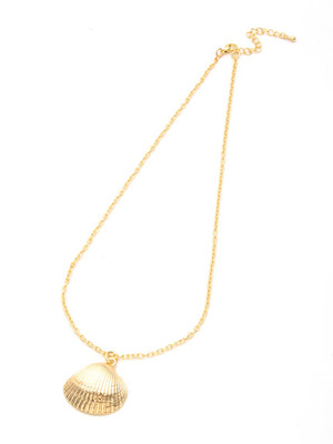 シーモチーフネックレス シェル
