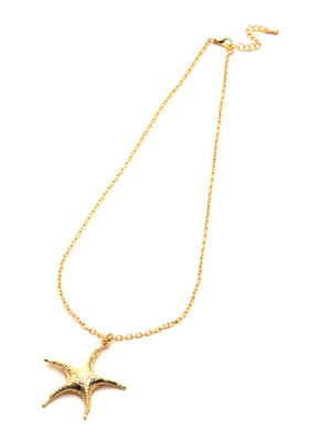 シーモチーフネックレス ヒトデ