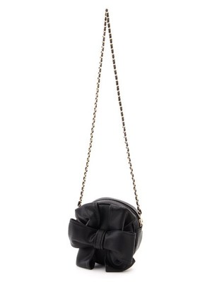 【LL ACCESSORIES】RIBBON FRONT ROUND POCHETTE