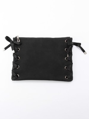 編みあげクラッチ