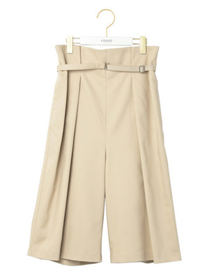 emmi atelier】ウエストギャザーガウチョ