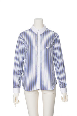 ワンポイント刺繍シャツ