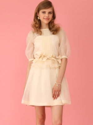 メニーリボンPartyワンピ