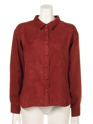 スエードシャツ