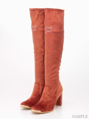 ベロア2WAYブーツ