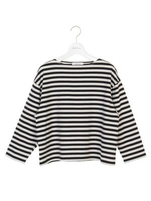 スリーブボリュームボーダートップス