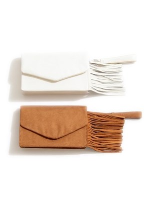 snidel (スナイデル)  フリンジクラッチバッグ