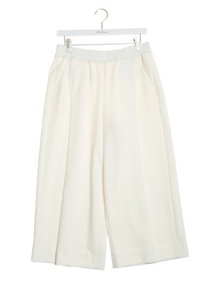 Mila Owen (ミラオーウェン)  シャーリングガウチョパンツ