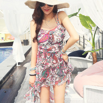 ペイズリー柄ビキニ水着