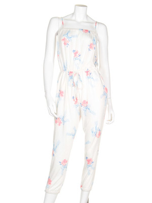 gelato pique (ジェラートピケ)  ローズリボンロンパース