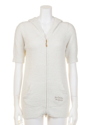 gelato pique (ジェラートピケ)  moco moco'スムーズィー'カラフルネップパーカ