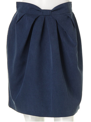 重ねタックリボンスカート