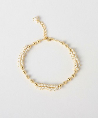 UAW ビーズ チェーン アンクレット