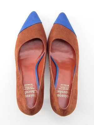 BDM カラーコンビパンプス75