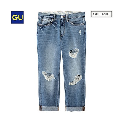 ボーイフレンドアンクルジーンズＤ