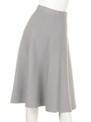 ニットフレアスカート
