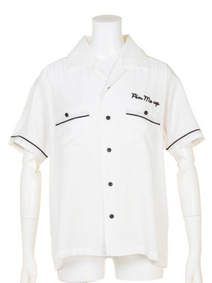 【MEN｀S LIKE】ロゴボウリングSH