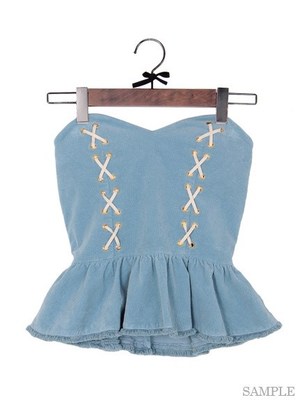 スピンドルビスチェ