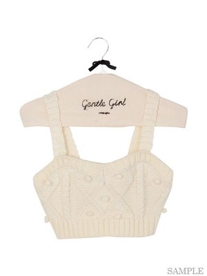 ケーブルビスチェ