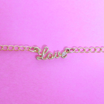 LOVEチェーンチョーカー