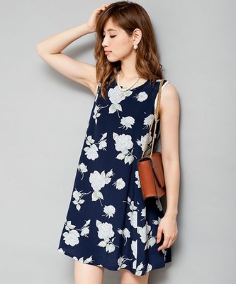 (MILLION CARATS)フラワータンクワンピ