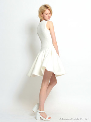 (snidel)リブミニニットワンピース