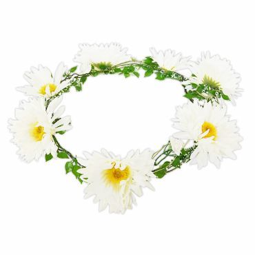 リアルデイジー★フラワークラウン 花冠