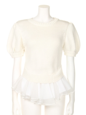 フリルコンビニット